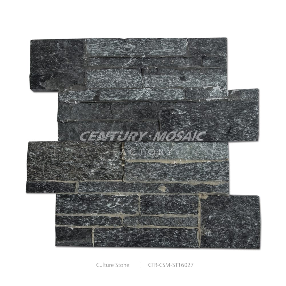 Black Random Split Finish Culture Stone Wholesale