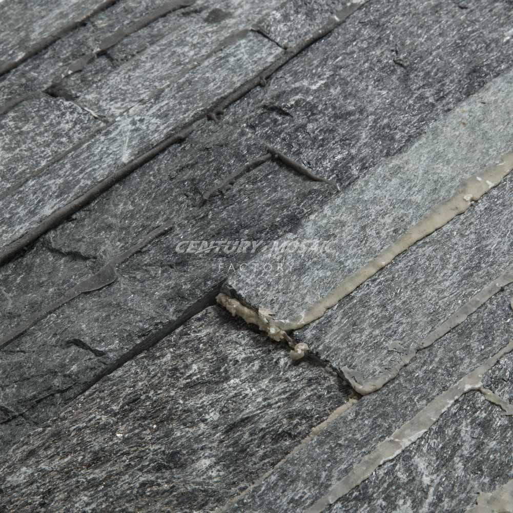 Black Random Split Finish Culture Stone Wholesale – Centurymosaic