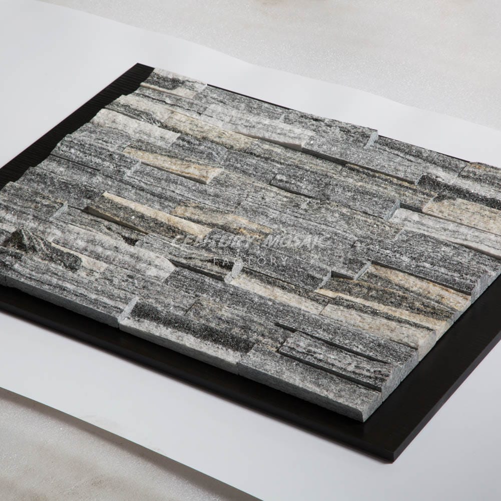 Nero Santiago Gray Split Culture Stone Wholesale – Centurymosaic
