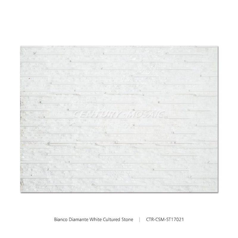 Bianco Diamante Pure White Marble Culture Stone Wholesale