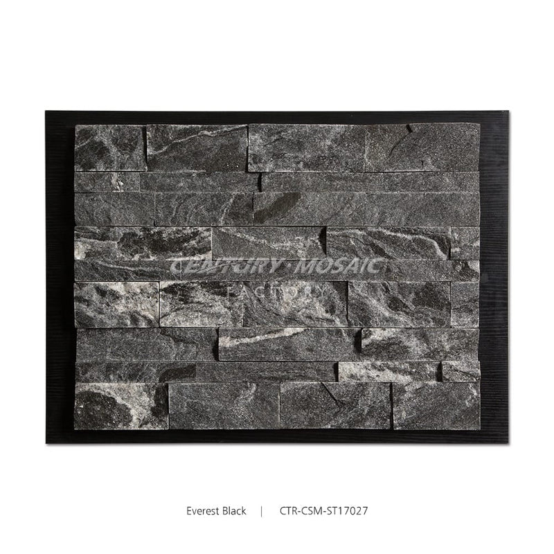 Everest Black Split Culture Stone Wholesale