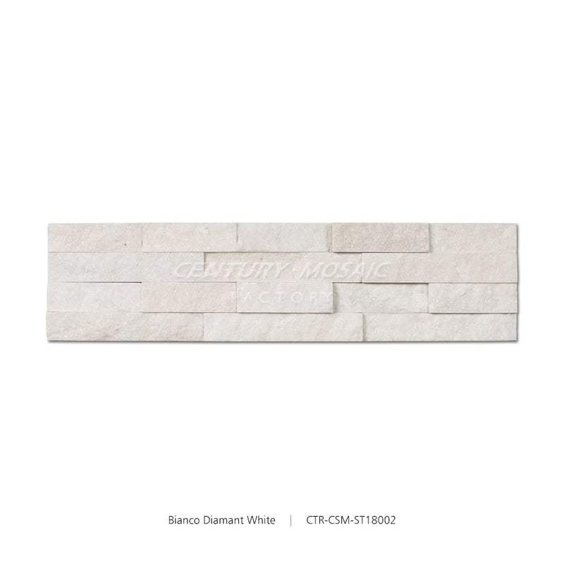 Bianco Diamant Split White Culture Stone Wholesale