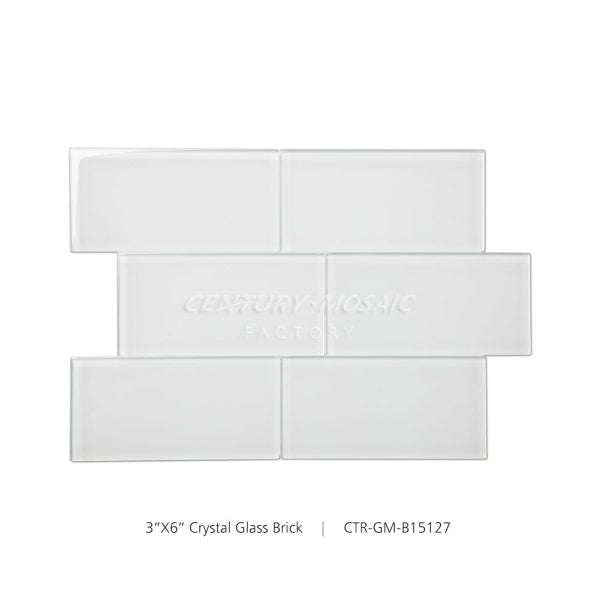 Crystal Glass Super White Tile Wholesale