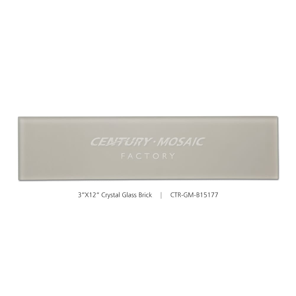 Crystal Glass Light Gray Tile Wholesale