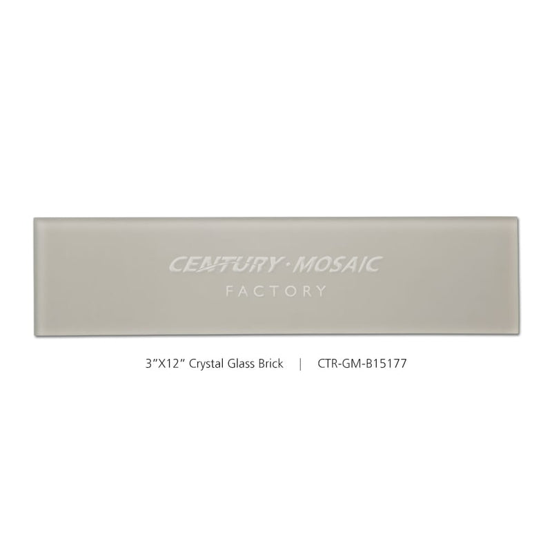 Crystal Glass Light Gray Tile Wholesale