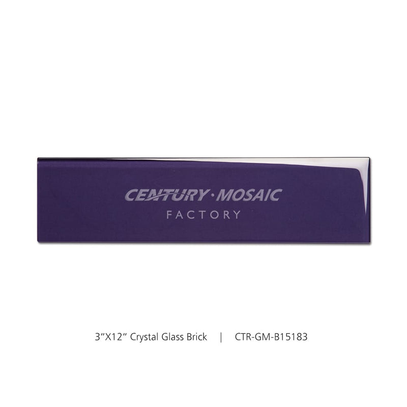 Crystal Glass Purple Tile Wholesale