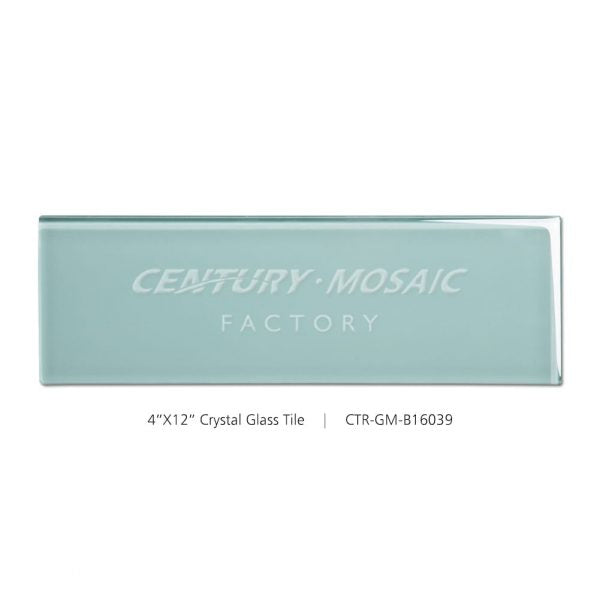 Crystal Glass Green 4''x 12'' Tile Wholesale