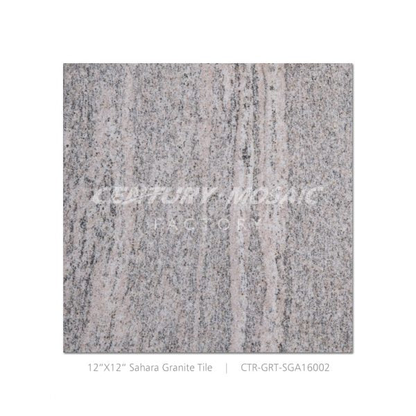 Sahara Granite Brown 12''x 12” Honed Tile Wholesale