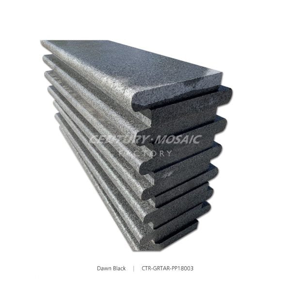 Dawn Black Granite Pool Coping Tile Wholesale