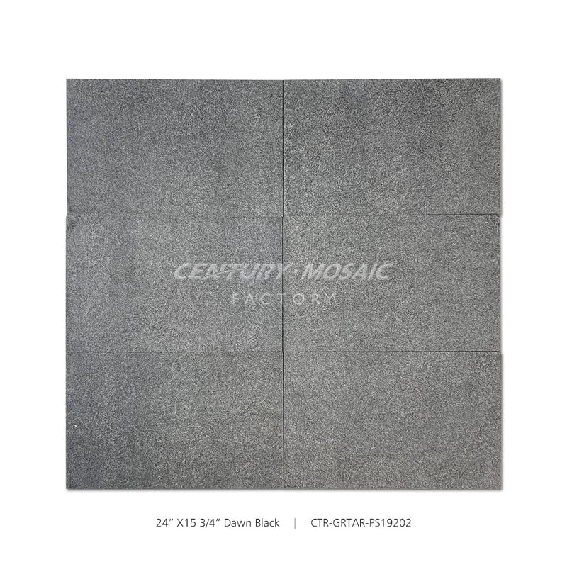 Dawn Black Granite Paver Tile Wholesale