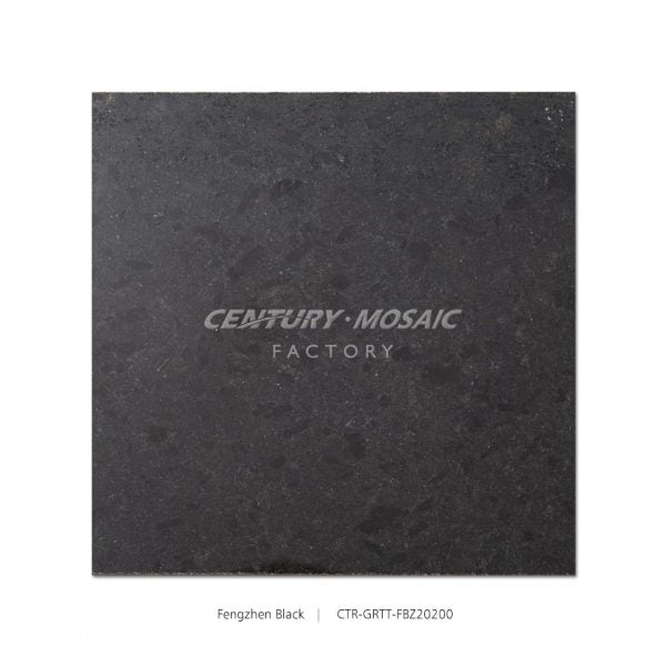 Fengzhen Granite Black 12''x 12” Honed Tile Wholesale