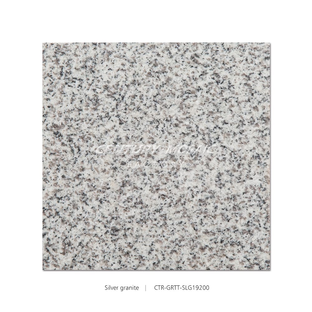 Silver Granite Gray 12''x 12” Flamed Tile Wholesale