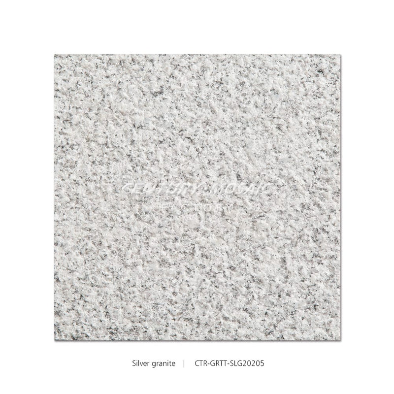 Silver Granite White 12” x 12” Bush-hammered Tile Wholesale