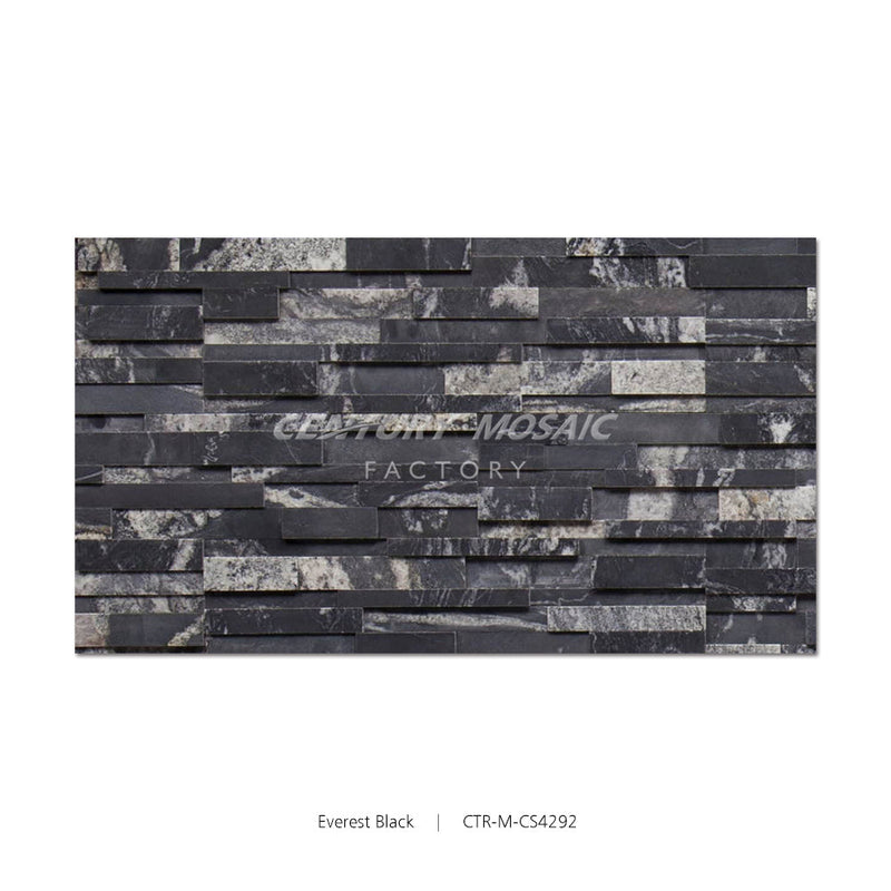 Cosmic Black Marble Culture Stone Wholesale