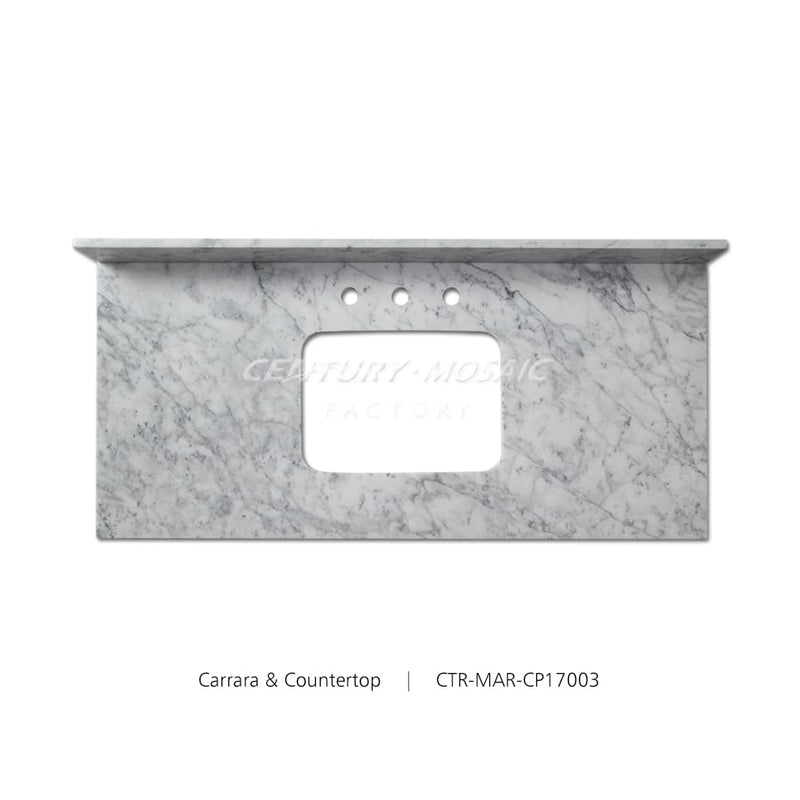 Carrara Marble White Polished Countertop Wholesale