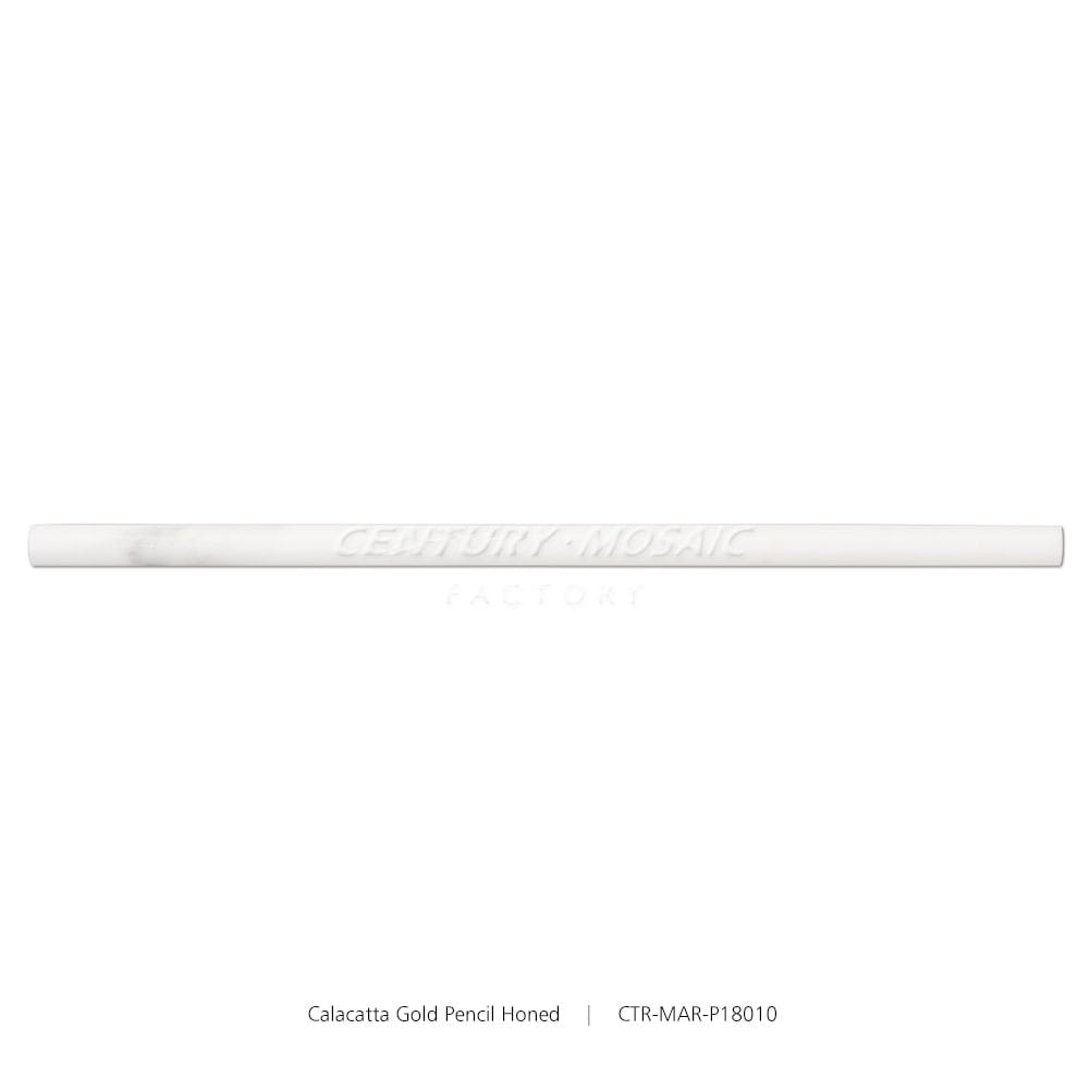 Calacatta Gold Honed Pencil Liners Wholesale