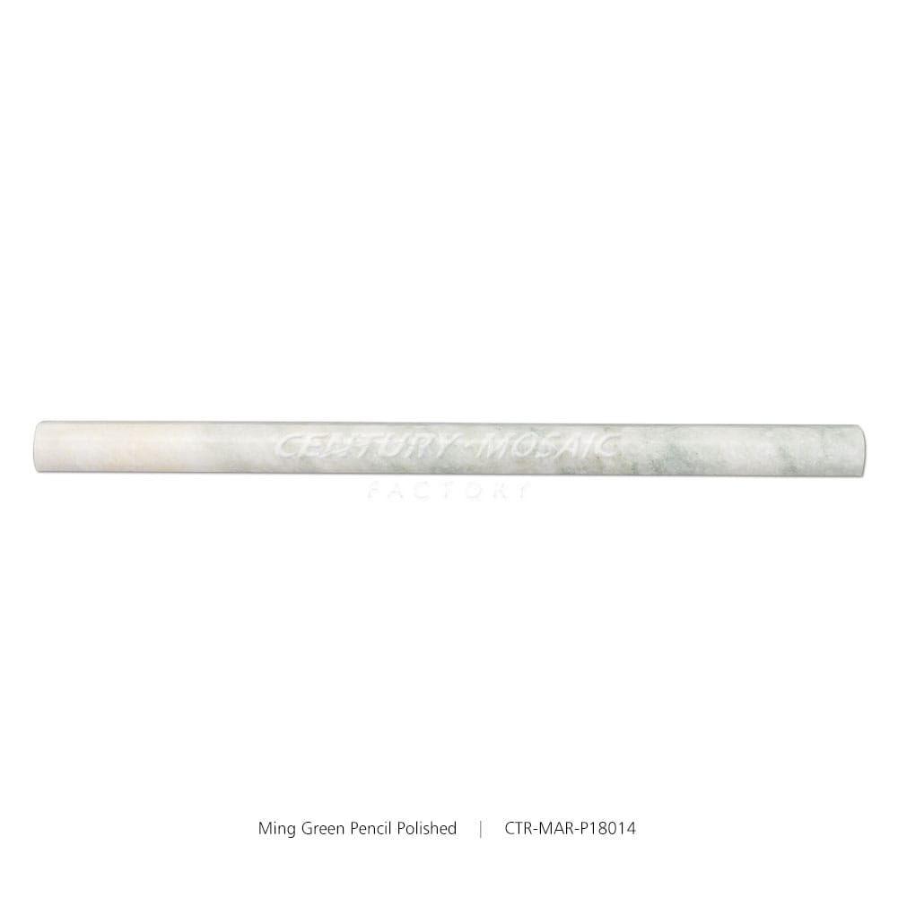 Ming Green Marble Polished Pencil Liners Wholesale
