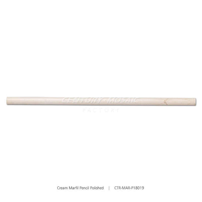 Cream Marfil Beige Marble Polished Pencil Liners Wholesale