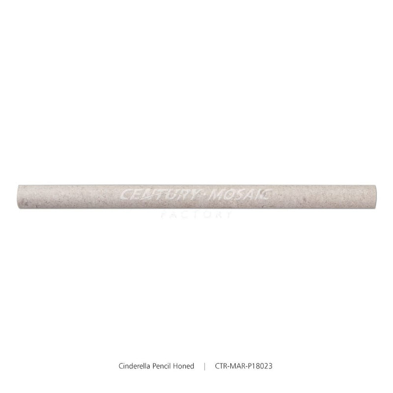 Cinderella Gray Marble Honed Pencil Liners Wholesale
