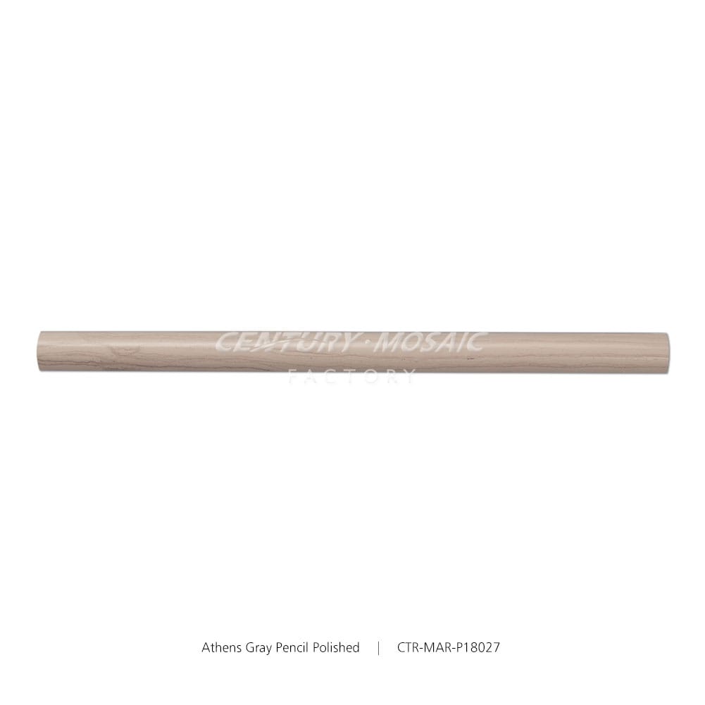 Athens Gray Brown Marble Polished Pencil Liners Wholesale
