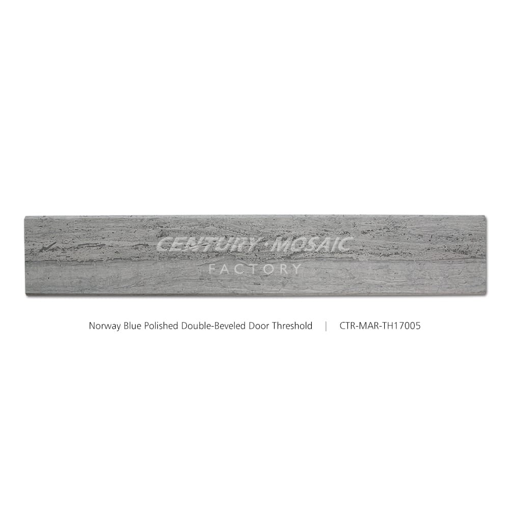 Norway Blue Marble Double Beveled Honed Threshold Wholesale