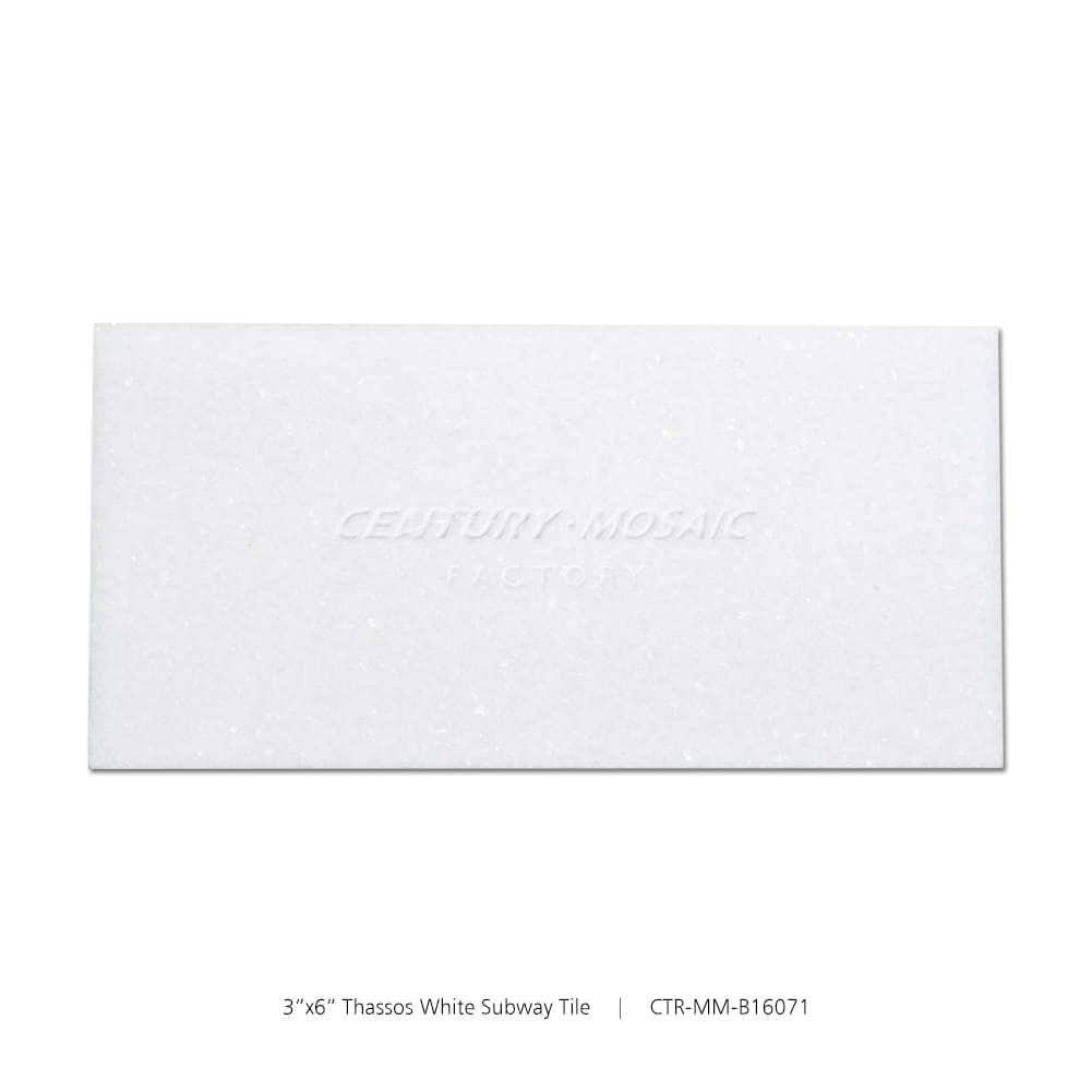 White Thassos Marble Tile Polished Wholesale