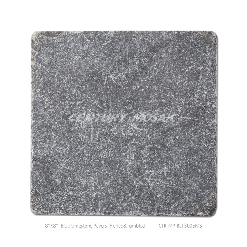 Blue Limestone Gray 8''x 8''  Paver Tile Wholesale