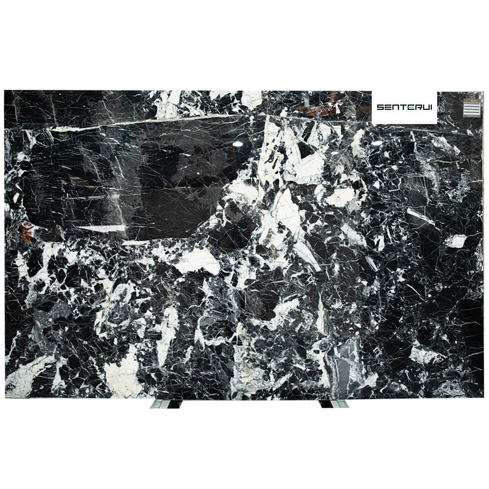 Bvlgari Black Marble Black Polished Slab Wholesale