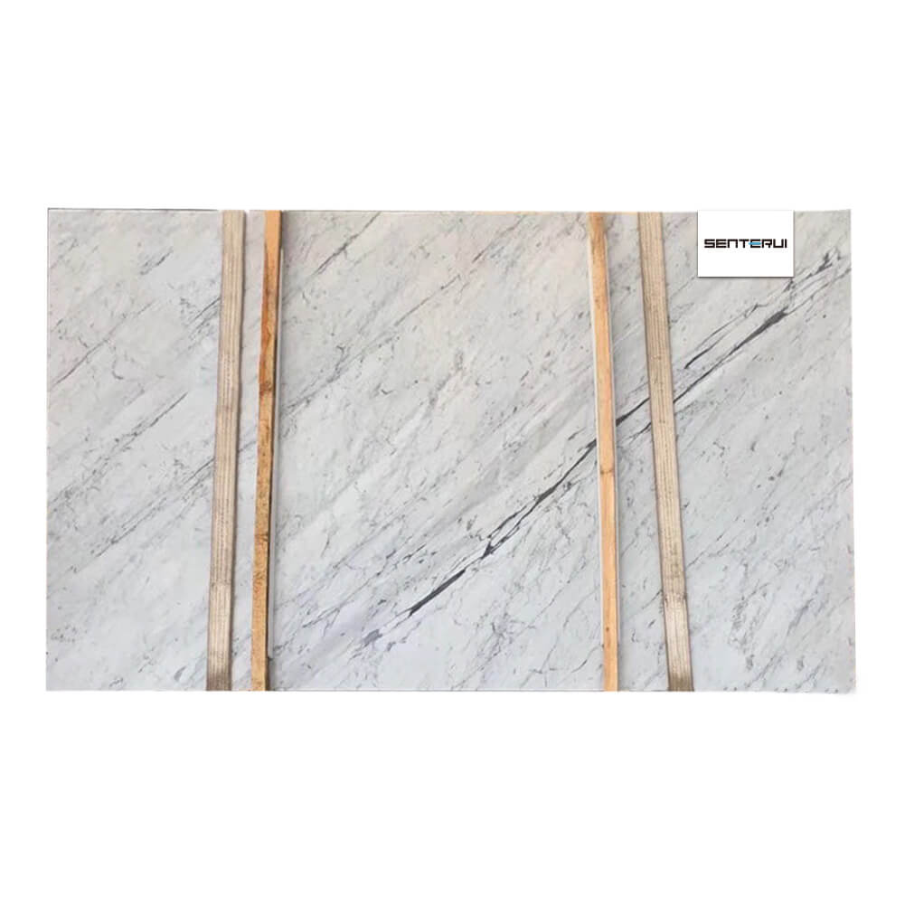 Carrara Marble White Polished Slab Wholesale