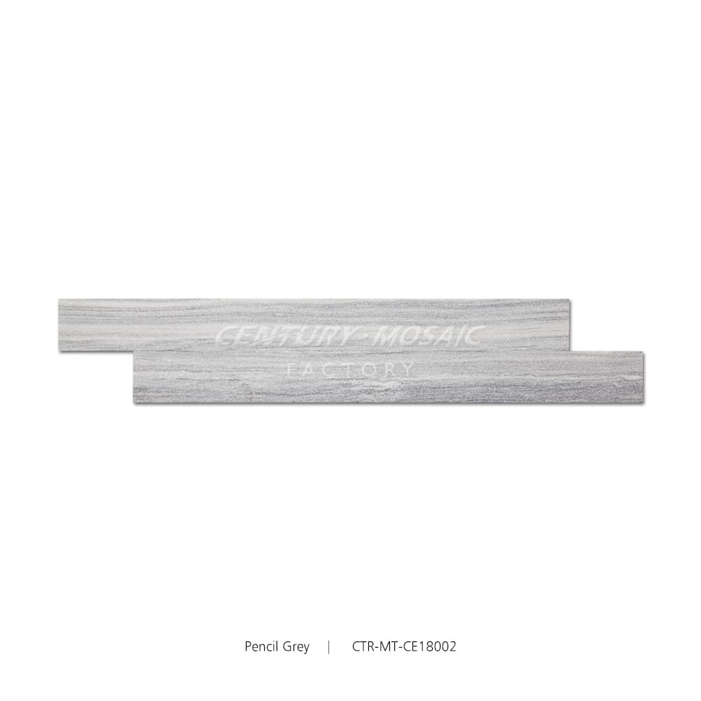 Pencil Grey Long Chip Culture Stone Wholesale