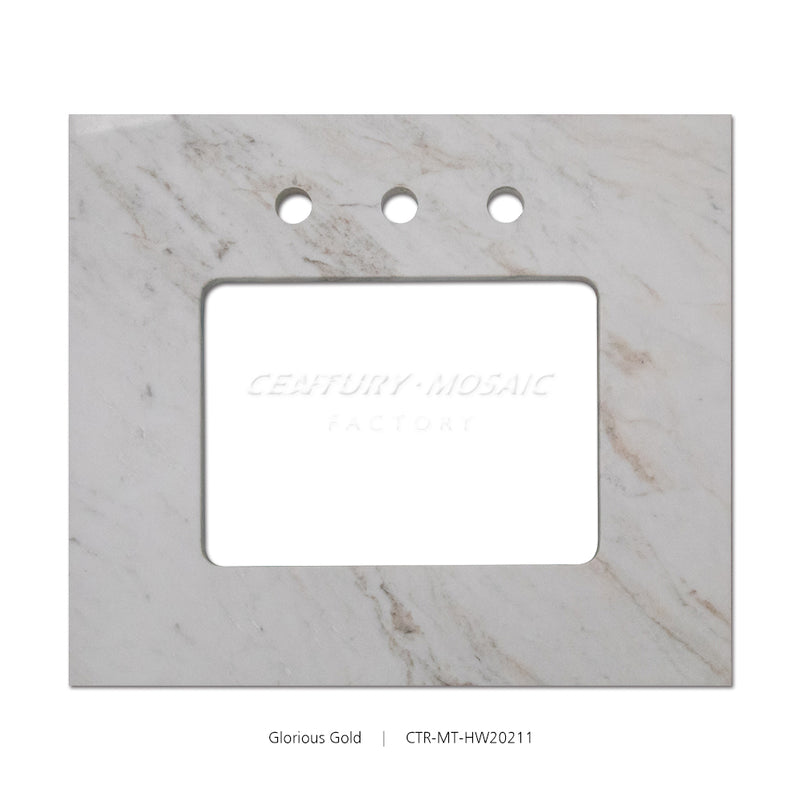 Glorious Gold Marble Polished Countertop