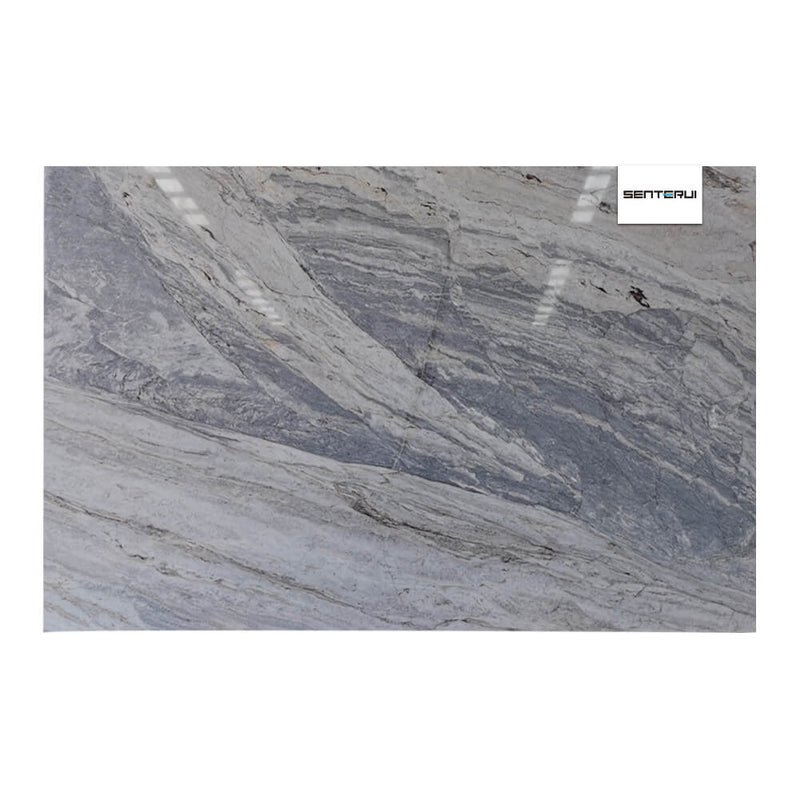 Glorious Blue Marble White & Blue Polished Slab Wholesale