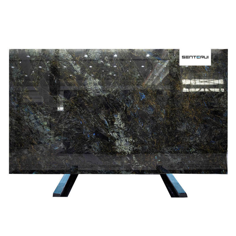 Labradorite Blue Marble Polished Slab Wholesale