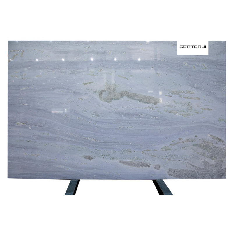 Luna Grey Marble Blue Polished Slab Wholesale