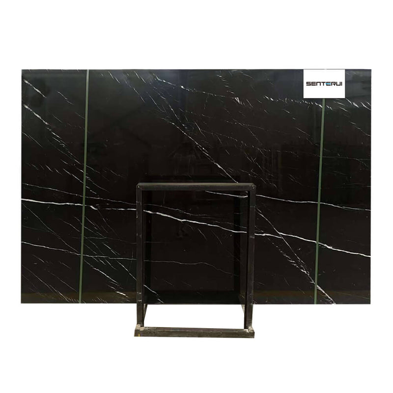Nero Marquina Marble Black Polished Slab Wholesale