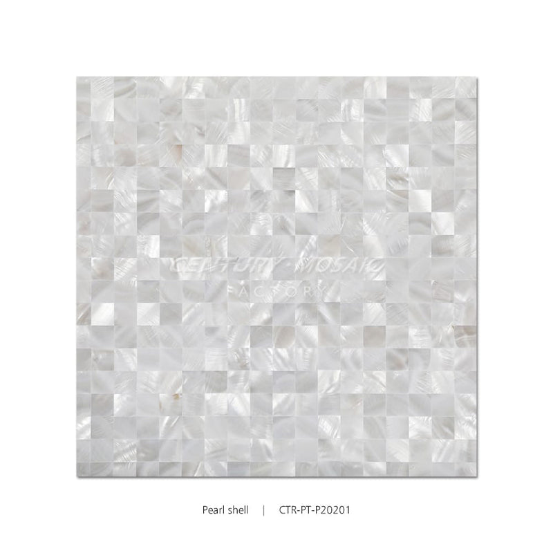 Natural Color Pearl Shell Small Square Polished Mosaic Wholesale
