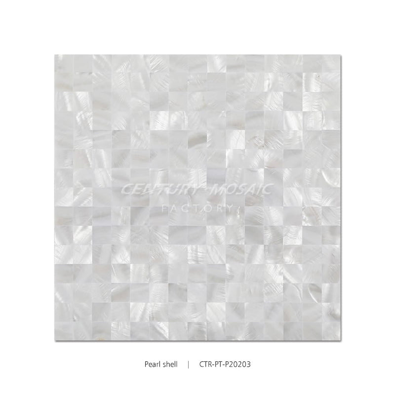 Natural Color Pearl Shell Square Polished Mosaic Wholesale