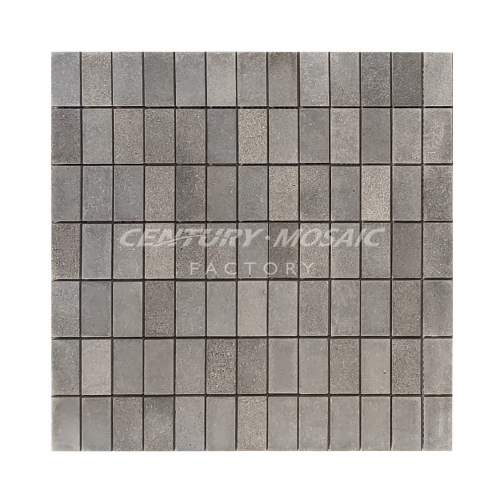Andesite Marble 22x42mm Grey Brick Honed Mosaic Tile In Stock