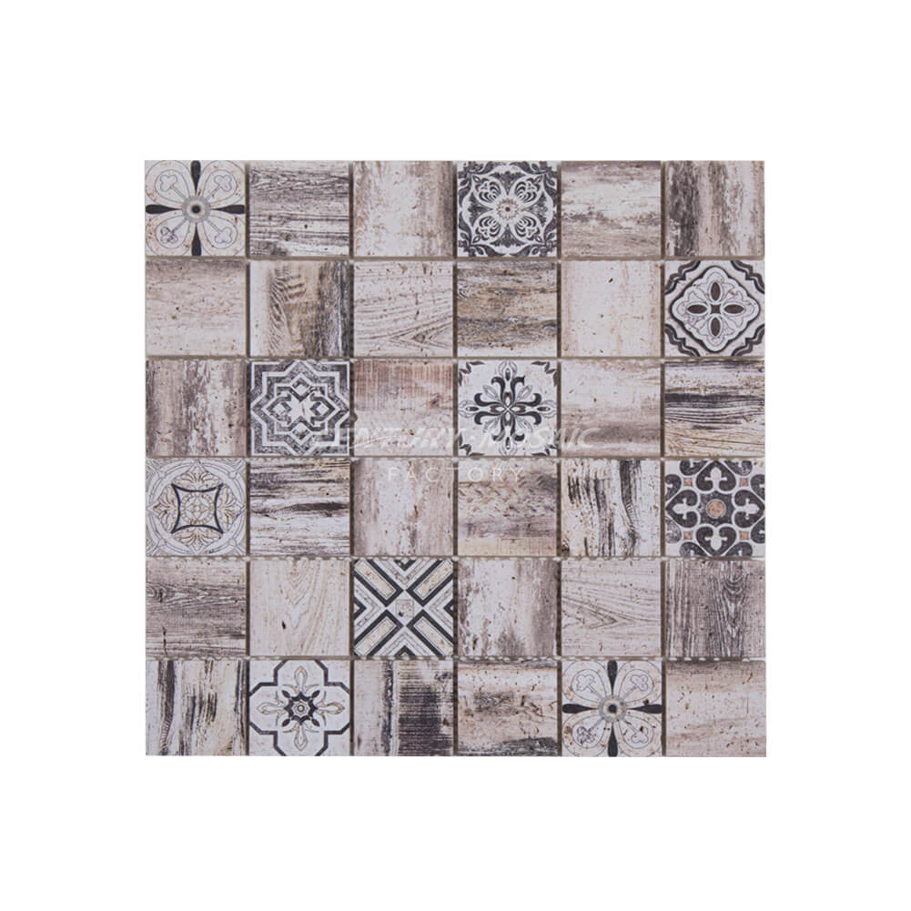 Travertine 2” Square Beige Mosaic Wholesale