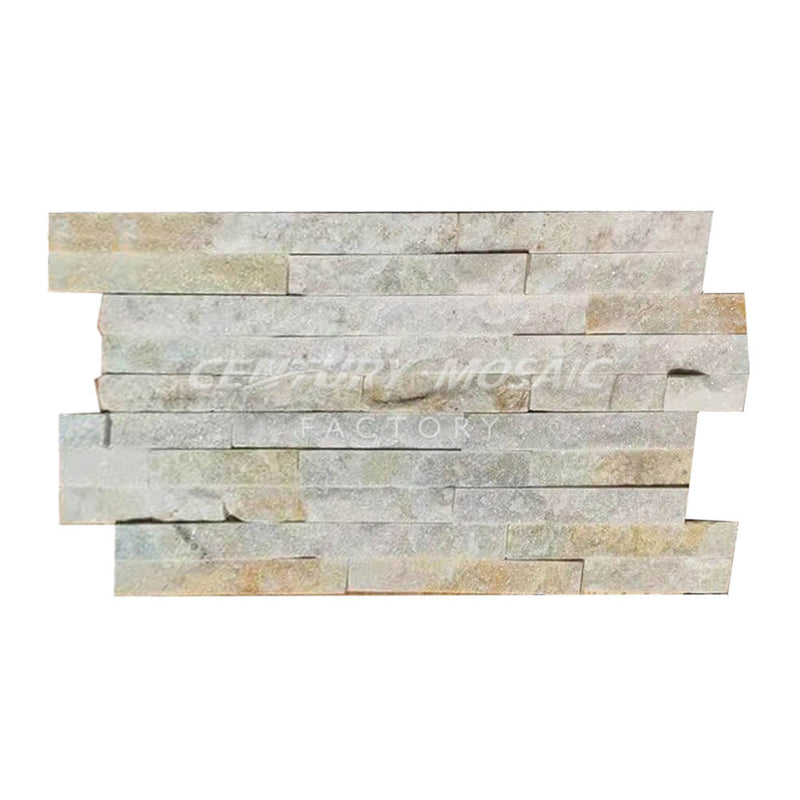 Yellow and Grey Quartz Culture Stone Wholesale