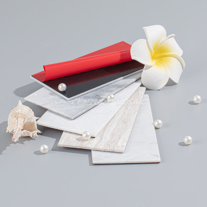 4mm Thickness 3”x6” Polished Ultrathin Marble Tile Wholesale