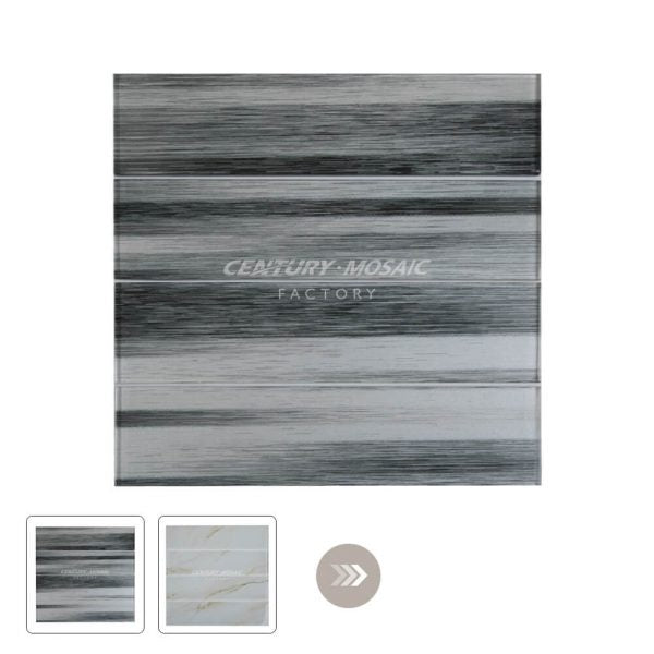 Crystal Glass Glossy Subway Tile Wholesale