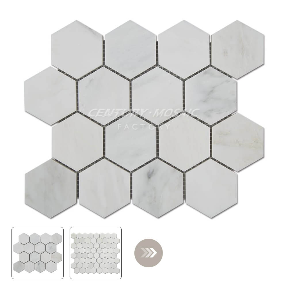 3" Hexagon Mosaic Collection Wholesale