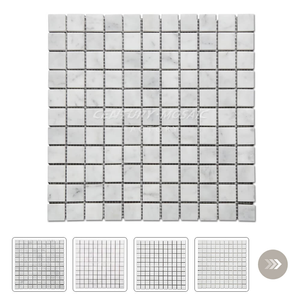 1"x 1" Square Marble Mosaic Collection Wholesale