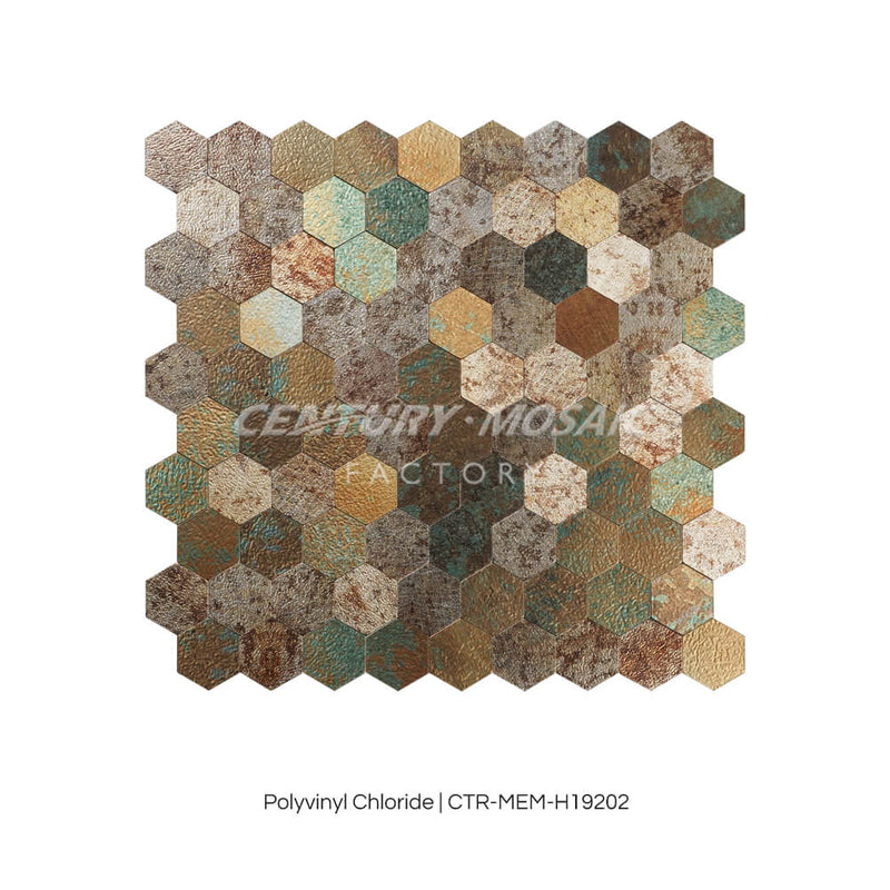 Aluminum Plastic Composite Peel and Stick Mosaic Tile Collection China Factory